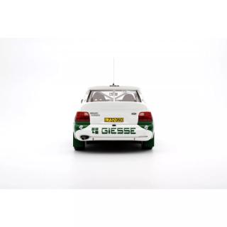 FORD ESCORT RS COSWORTH GR.A WHITE B. THIRY Rally Europe SAN REMO 1994 OttO mobile 1:18 Resinemodell (Türen, Motorhaube... nicht zu öffnen!)